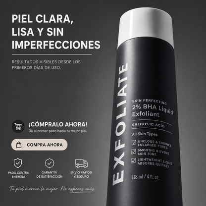 EXFOLIATE- Exfoliante Facial con Acido Salicílico