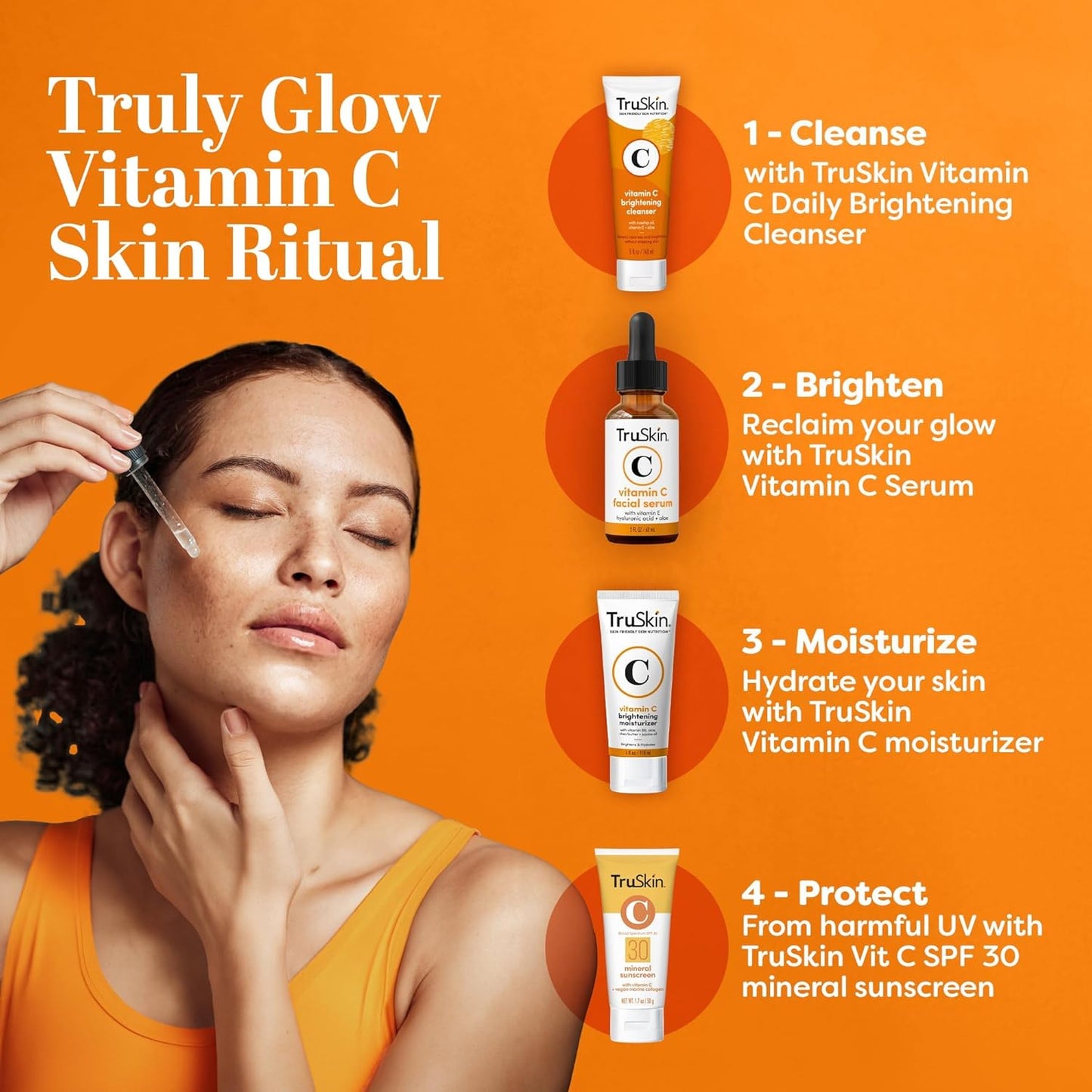 TruSkin - Suero facial con vitamina C
